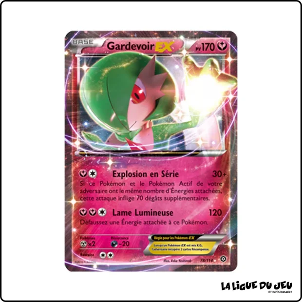 Ultra - Pokemon - Offensive Vapeur - Gardevoir EX 78/116
