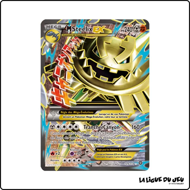 Ultra - Pokemon - Offensive Vapeur - M Steelix EX 109/116