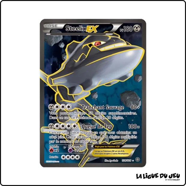 Ultra - Pokemon - Offensive Vapeur - Steelix EX 108/116