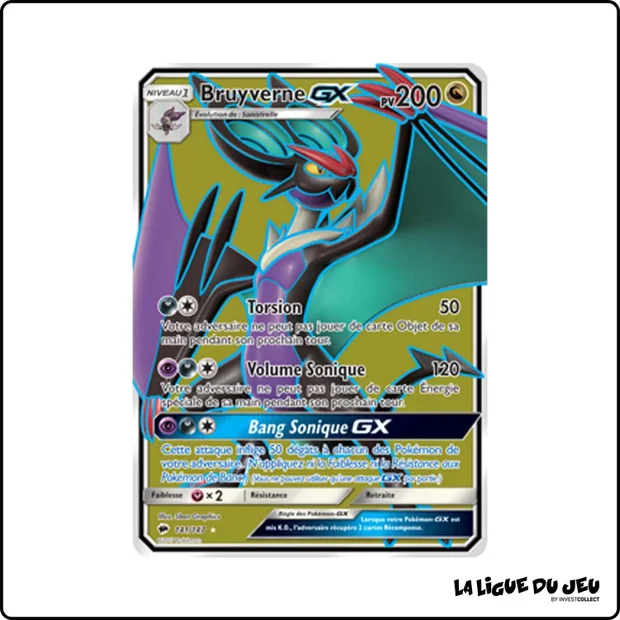 Ultra - Pokemon - Ombres Ardentes - Bruyverne GX 141/147