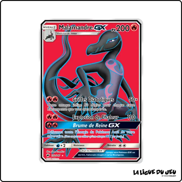 Ultra - Pokemon - Ombres Ardentes - Malamandre GX 132/147