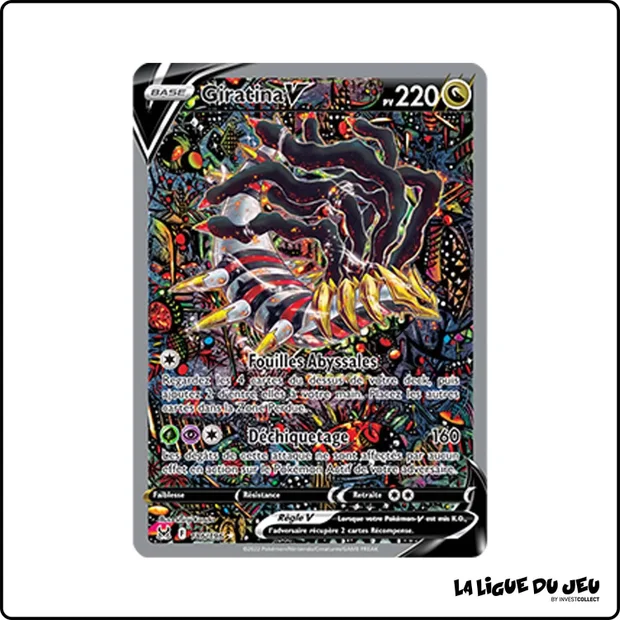 Ultra - Pokemon - Origine Perdue - Giratina V 186/196