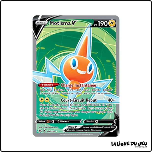 Ultra - Pokemon - Origine Perdue - Motisma V 176/196