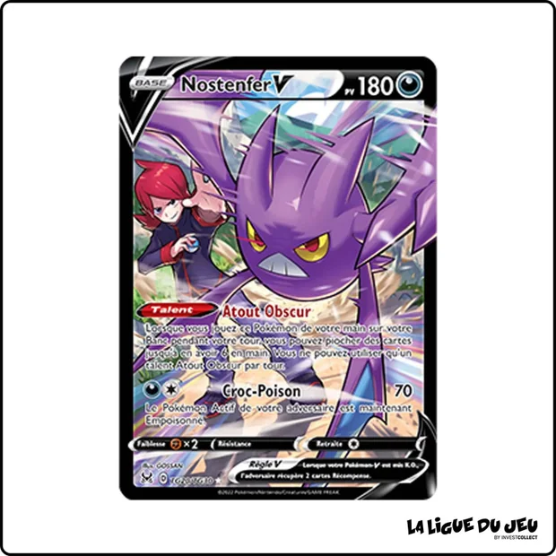 Ultra - Pokemon - Origine Perdue - Nostenfer V TG20/TG30