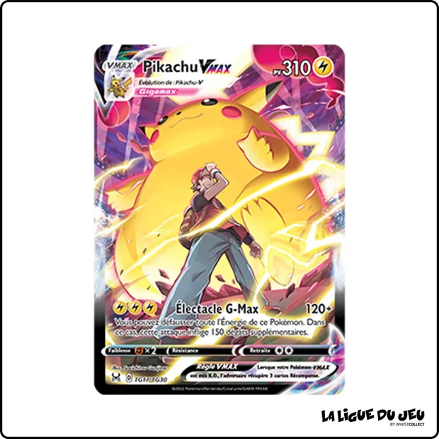 Ultra - Pokemon - Origine Perdue - Pikachu VMAX TG17/TG30