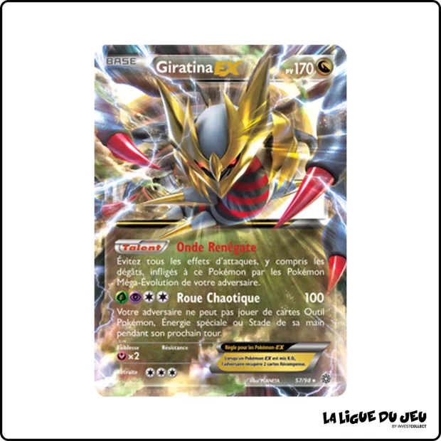 Ultra - Pokemon - Origines Antiques - Giratina EX 57/98