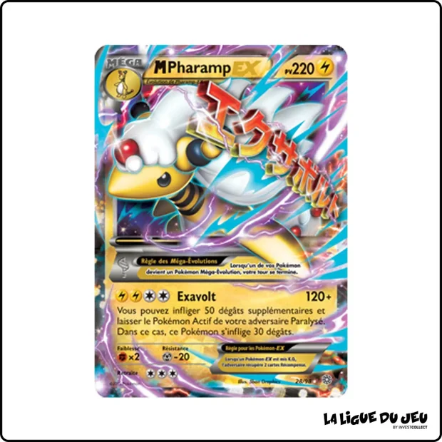 Ultra - Pokemon - Origines Antiques - M Pharamp EX 28/98