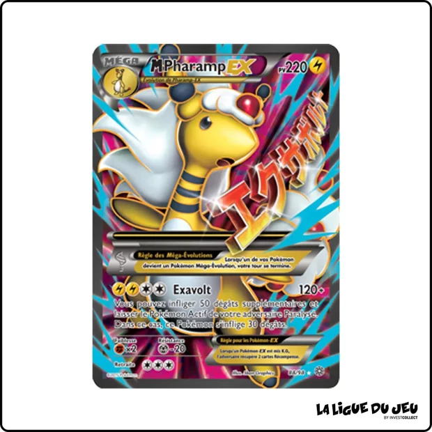 Ultra - Pokemon - Origines Antiques - M Pharamp EX 88/98