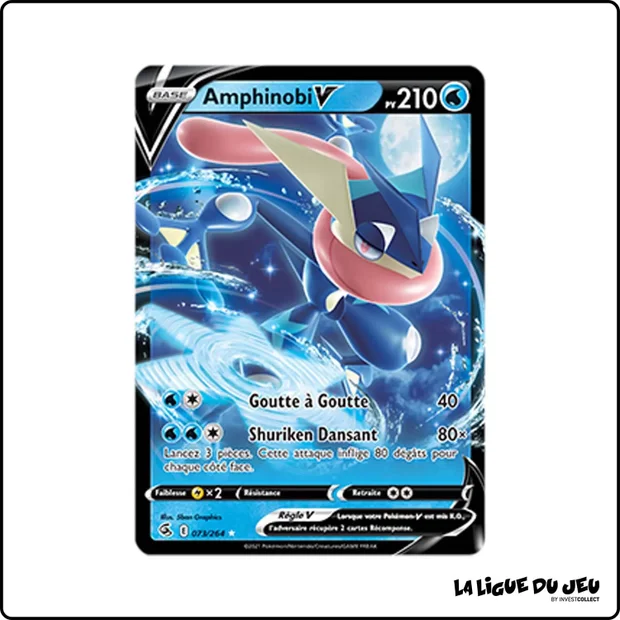 Ultra - Pokemon - Poing de Fusion - Amphinobi V 73/264