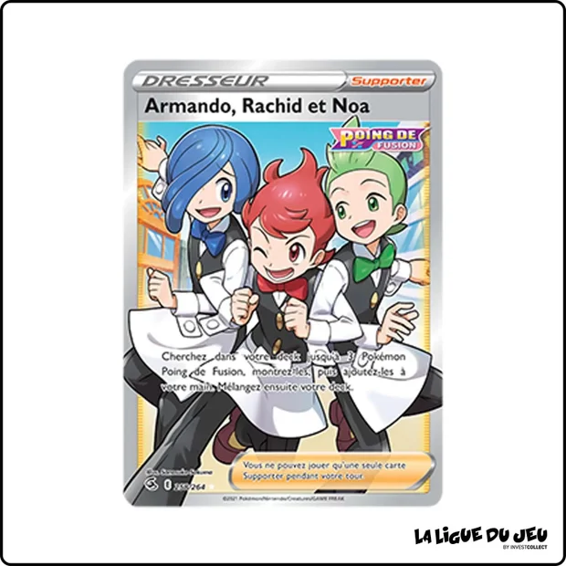 Ultra - Pokemon - Poing de Fusion - Armando, Rachid et Noa 258/264