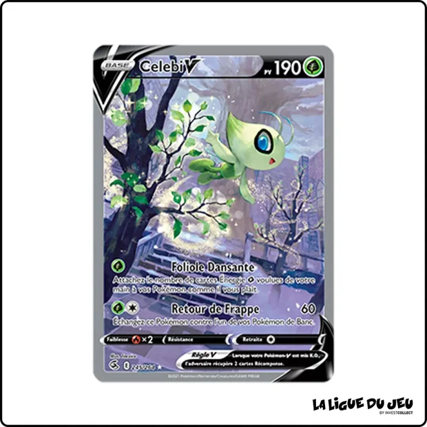 Ultra - Pokemon - Poing de Fusion - Celebi V 245/264