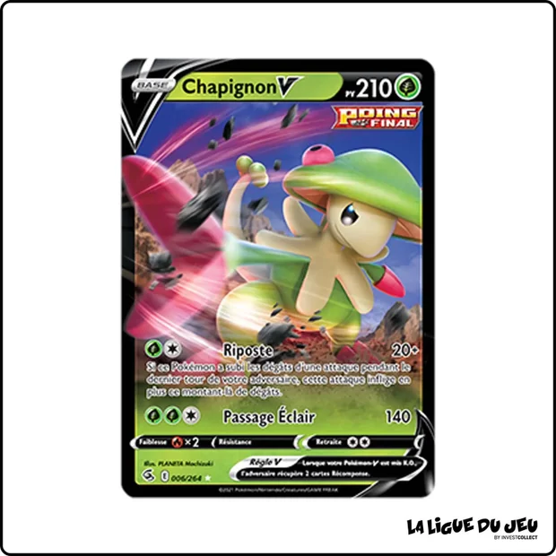 Ultra - Pokemon - Poing de Fusion - Chapignon V 6/264