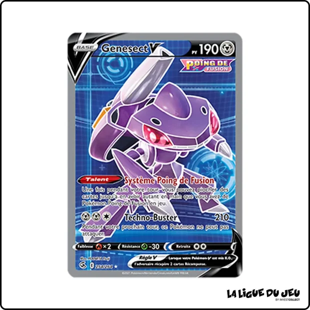 Ultra - Pokemon - Poing de Fusion - Genesect V 254/264