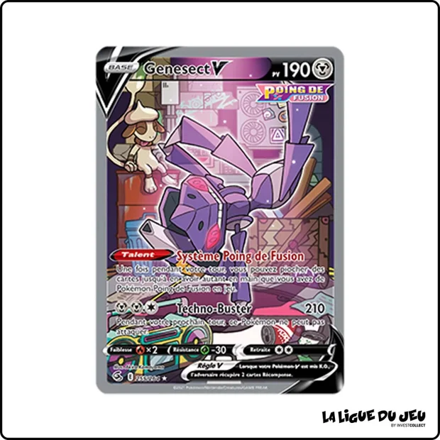 Ultra - Pokemon - Poing de Fusion - Genesect V 255/264