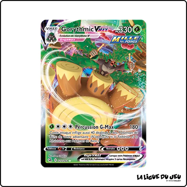 Ultra - Pokemon - Poing de Fusion - Gorythmic VMAX 23/264