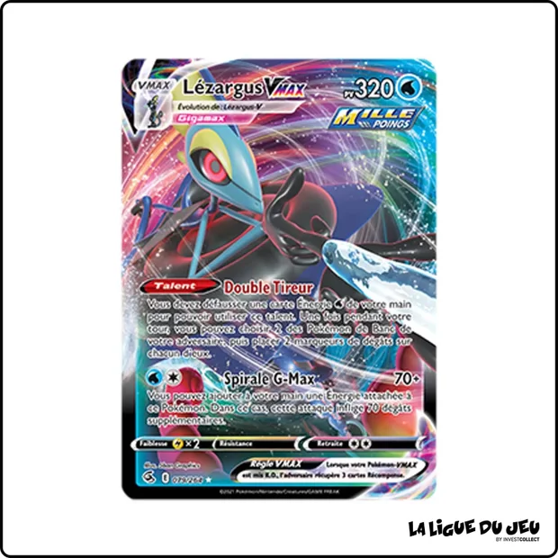 Ultra - Pokemon - Poing de Fusion - Lézargus VMAX 79/264