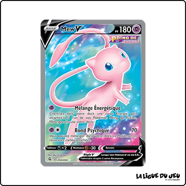 Ultra - Pokemon - Poing de Fusion - Mew V 250/264