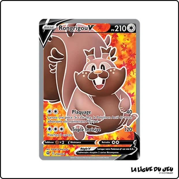 Ultra - Pokemon - Poing de Fusion - Rongrigou V 256/264