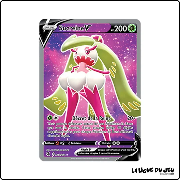 Ultra - Pokemon - Poing de Fusion - Sucreine V 246/264