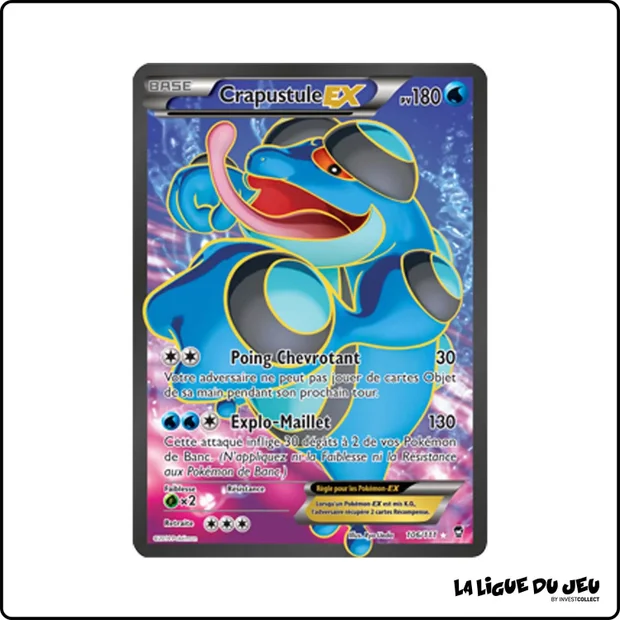 Ultra - Pokemon - Poings Furieux - Crapustule EX 106/111