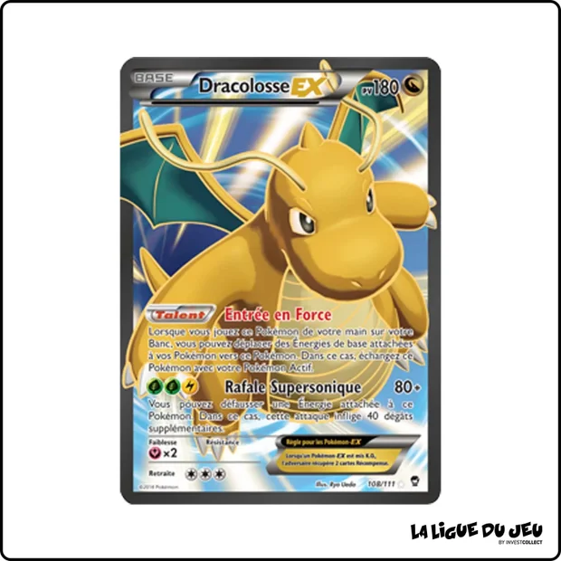 Ultra - Pokemon - Poings Furieux - Dracolosse EX 108/111