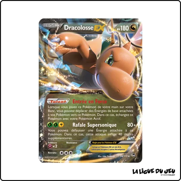 Ultra - Pokemon - Poings Furieux - Dracolosse EX 74/111