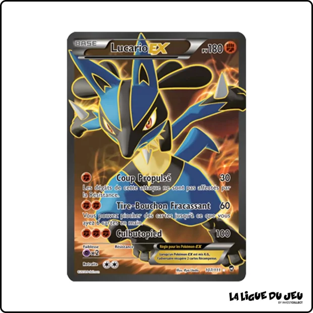 Ultra - Pokemon - Poings Furieux - Lucario EX 107/111