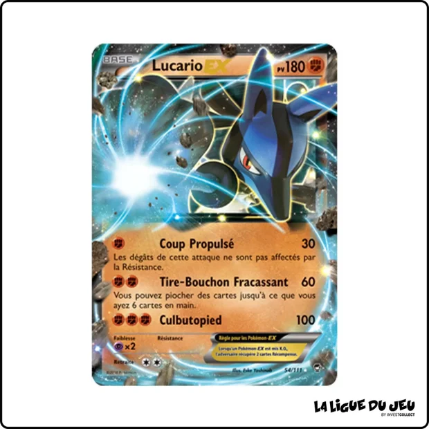Ultra - Pokemon - Poings Furieux - Lucario EX 54/111