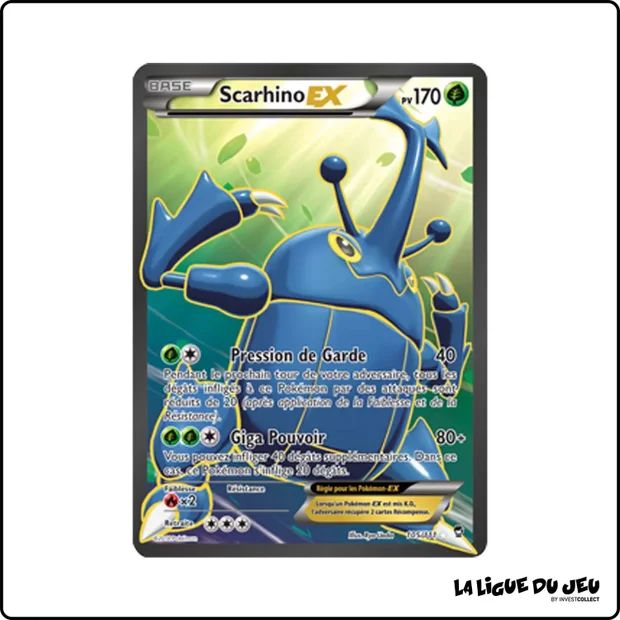 Ultra - Pokemon - Poings Furieux - Scarhino EX 105/111