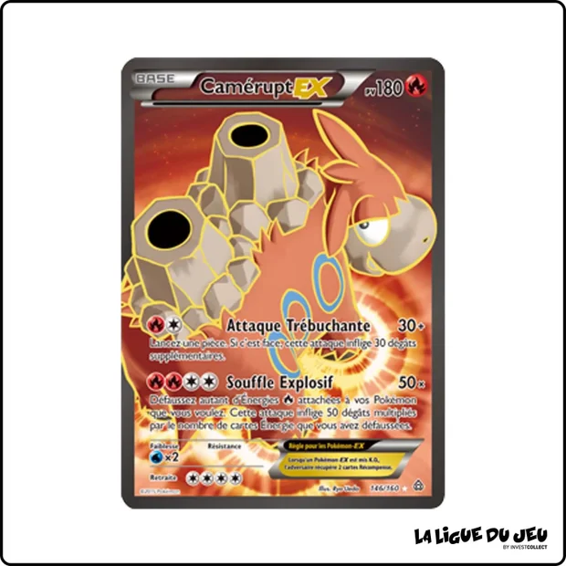 Ultra - Pokemon - Primo Choc - Camérupt EX 146/160