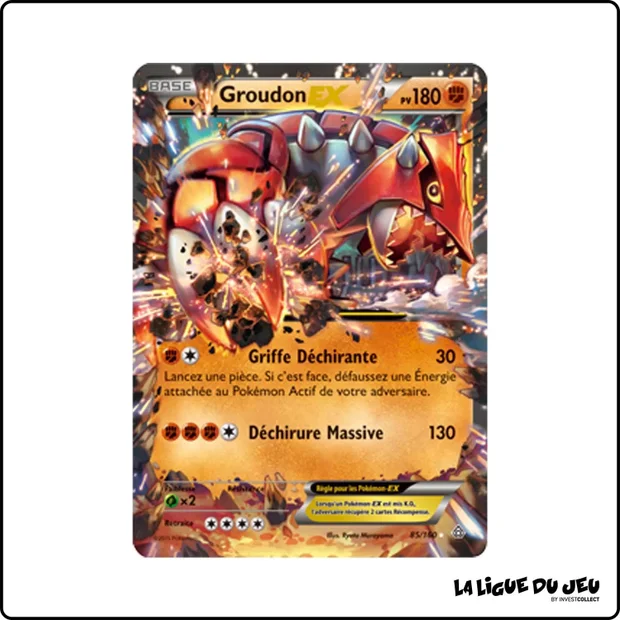 Ultra - Pokemon - Primo Choc - Groudon EX 85/160