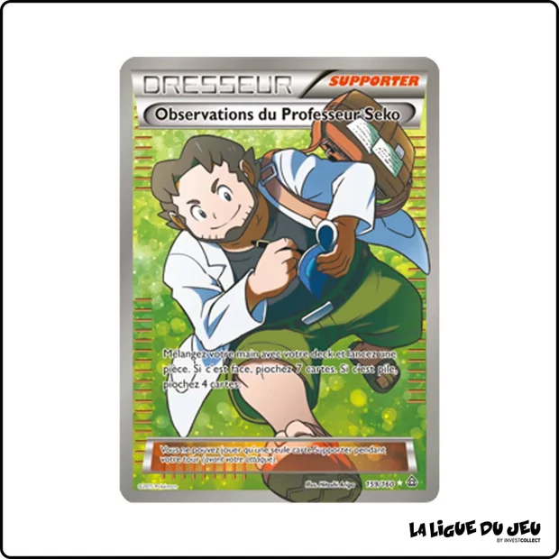 Ultra - Pokemon - Primo Choc - Observations du Professeur Seko 159/160