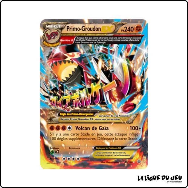 Ultra - Pokemon - Primo Choc - Primo-Groudon EX 86/160