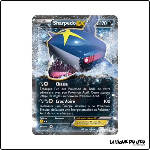 Ultra - Pokemon - Primo Choc - Sharpedo EX 91/160