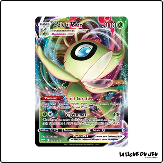 Ultra - Pokemon - Règne de Glace - Celebi VMAX 8/198