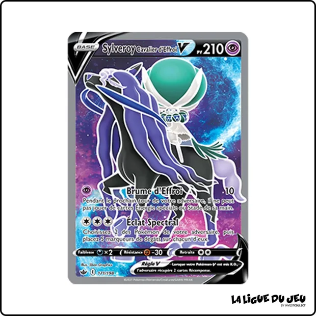 Ultra - Pokemon - Règne de Glace - Sylveroy Cavalier d'Effroi V 171/198