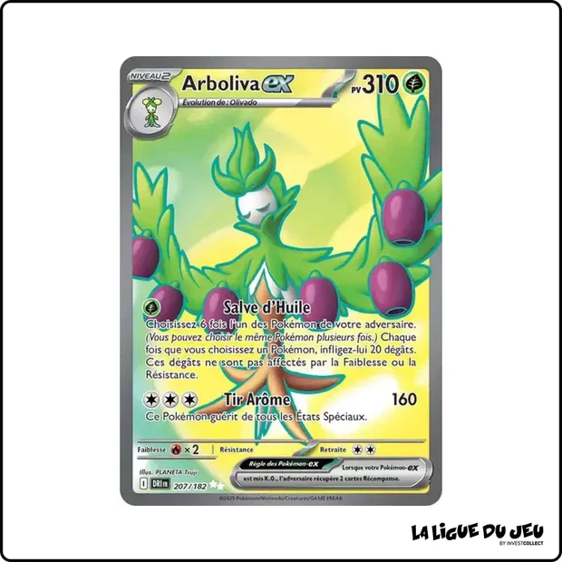 Ultra - Pokemon - Rivalités Destinées - Arboliva ex 207/182