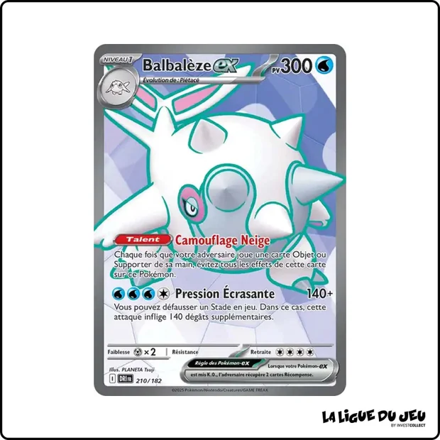 Ultra - Pokemon - Rivalités Destinées - Balbalèze ex 210/182