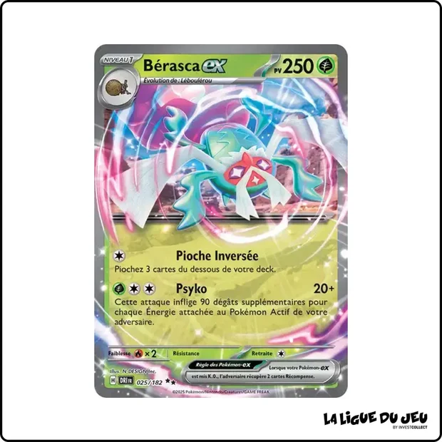 Ultra - Pokemon - Rivalités Destinées - Bérasca ex 25/182