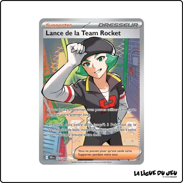 Ultra - Pokemon - Rivalités Destinées - Lance de la Team Rocket 227/182