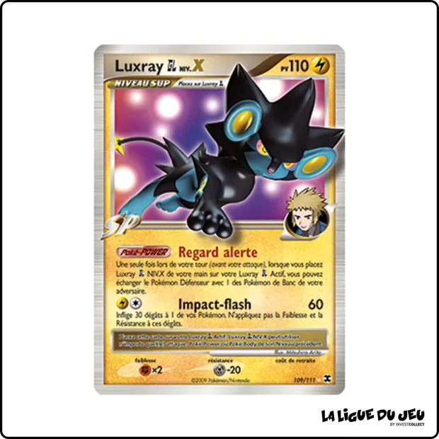 Ultra - Pokemon - Rivaux Émergeants - Luxray GL NIV.X 109/111