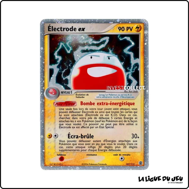 Ultra - Pokemon - Rouge Feu Vert Feuille - Électrode ex 107/112