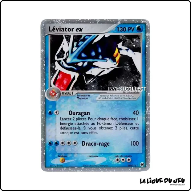 Ultra - Pokemon - Rouge Feu Vert Feuille - Léviator ex 109/112