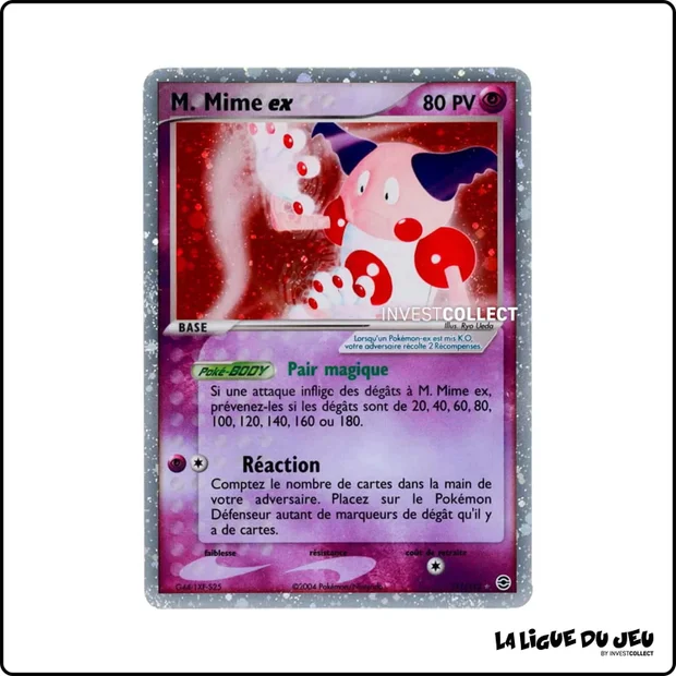 Ultra - Pokemon - Rouge Feu Vert Feuille - M. Mime ex 111/112