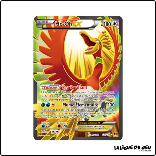 Ultra - Pokemon - Rupture Turbo - Ho-Oh EX 121/122
