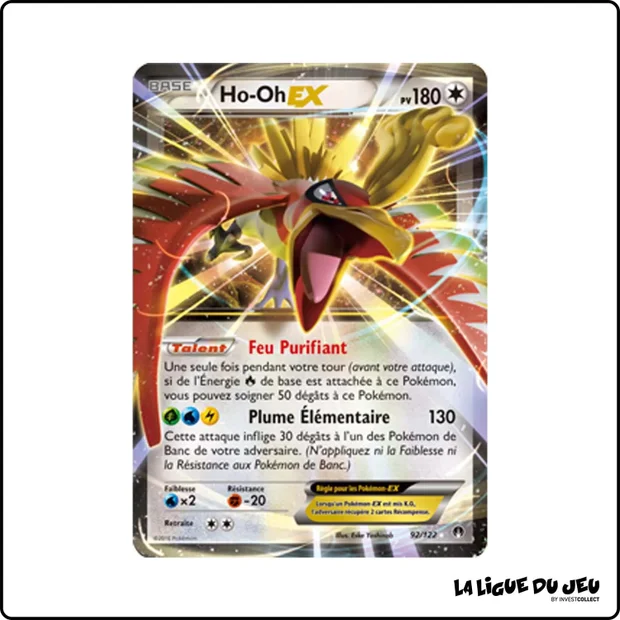 Ultra - Pokemon - Rupture Turbo - Ho-Oh EX 92/122