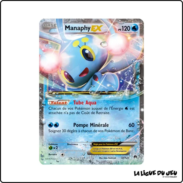 Ultra - Pokemon - Rupture Turbo - Manaphy EX 32/122