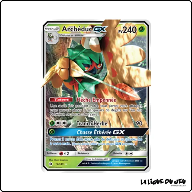 Ultra - Pokemon - Soleil et Lune de Base - Archéduc GX 12/149