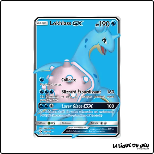 Ultra - Pokemon - Soleil et Lune de Base - Lokhlass GX 139/149
