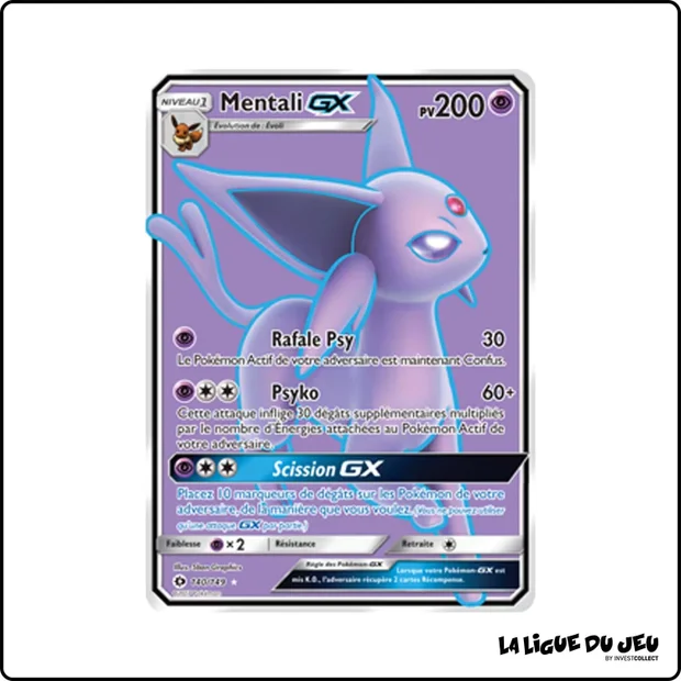Ultra - Pokemon - Soleil et Lune de Base - Mentali GX 140/149
